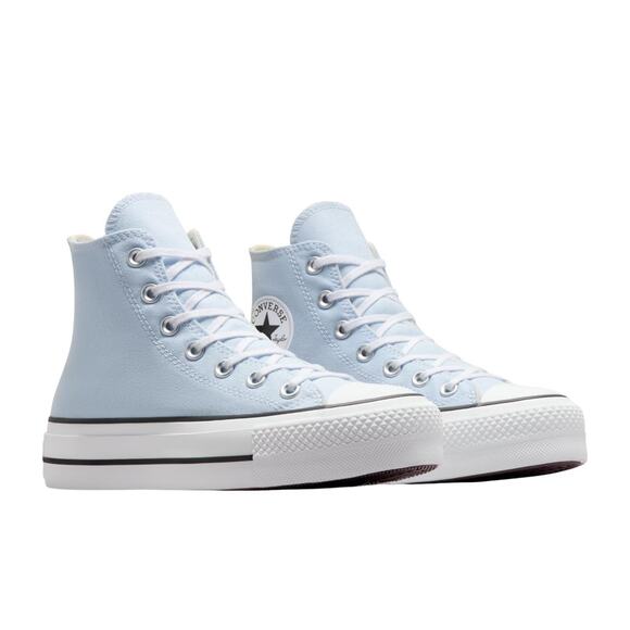 NWT Converse Women’s Chuck Taylor High-Top Platform Sneaker, Blue Supermoon, 6US - Picture 4 of 7